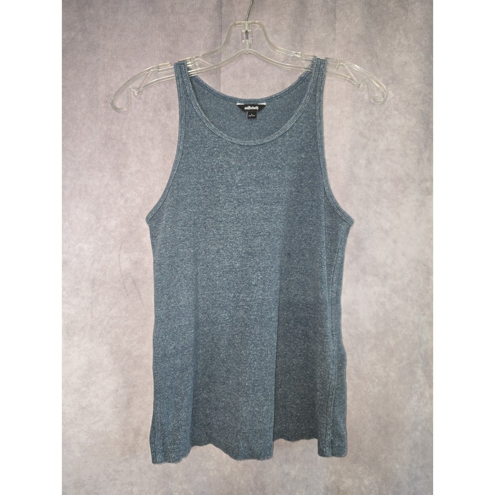 Allbirds Ribbed Blue Tank Top In  Size L